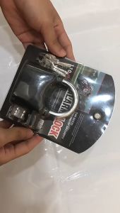 GH - Gembok Alarm Anti Maling aman Anti Pencuri Ring Panjang Pengaman Motor Sepeda Rumah Original