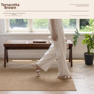 Honghe | Sisal-Like Machine Washable Customizable Door Mat