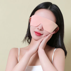 C.B.【Ready in Stock】 Ultra-thin Sleep Eyemask Portable Travel Sleeping Eye Shade Simple Practical Sleep Accessories