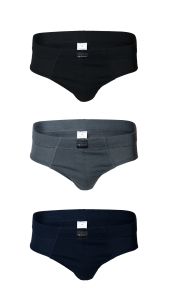 Celana Dalam Pria Smith Berlin Tom Hip Brief Isi 3 Mix Warna Bahan Katun Premium Polos Underwear Stretch Nyaman