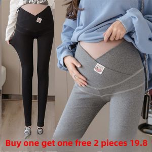 MIAOLIYAO | Maternity Leggings Pregnancy Comfort Pants