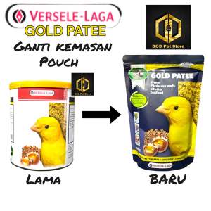 Gold Patee eggfood Versele Laga makanan tambahan burung kenari extrafooding