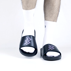 Geoff Max - Viper Spark Black Recovery Sandal Pria & Wanita