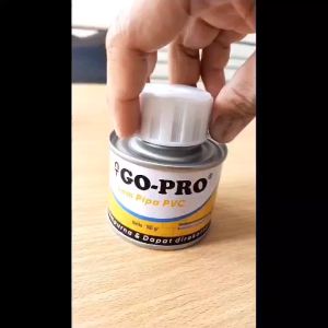 Lem Pipa PVC GO PRO 100gr Solusi Kuat & Anti Bocor Bisa Dipakai di Dalam Air