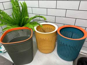 Sọt rác nhựa Vinh Nam cao cấp. Thiết kế mới màu sắc hiện đại thích hợp decor trang trí nhà cửa nhựa PPABS đựng rac