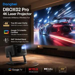[Top1 Seller for Projectors] Epson EF72 4K UHD Portable Smart Projector c/w Free Table Stand & $30 Capital Vouchers Google TV Triple Cord Engine Bose Speakers Dolby Audio (2 Years Warranty) - New Arrival ! Ready Stocks