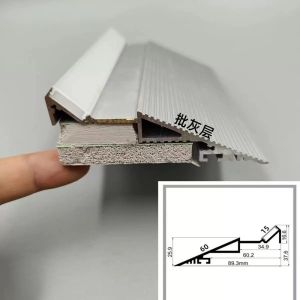 Suspended Ceiling Reflector Aluminum Groove 45-Degree Oblique Luminous Return Wall Washer with Profile as Thin as a Cicadas Wings Bevel Lamp Slot