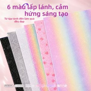 YUGUANG | Colorful Glittering Thickened Cloth 6 Pieces