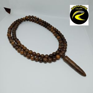 kalung tasbih kayu GAHARU WANGI A446