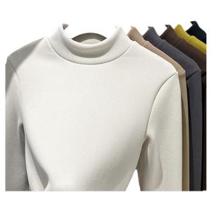 Miiow | Warm Womens Half-High Neck Underwear 2025 Autumn-Winter New Style