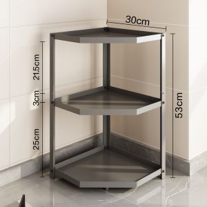 YIXIN | Triangle Corner Pot Rack Storage Shelf