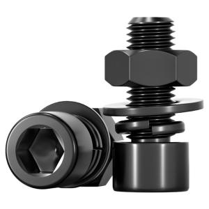TIANZHUOJINSHU | Fine Thread 10.9 Grade Hex Screws Nuts and Washers Set