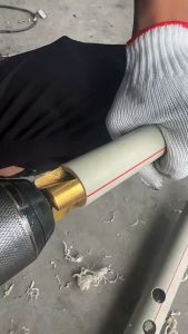 3PCS ก้านหกเหลี่ยม PPR ยกสว่าน 24-31/18-24/15-19 งมือเจาะดอกสว่านขั้นบันได ก้านหกเหลี่ยมที่เปิดรูแบบพกพาได้ชุดเครื่อ