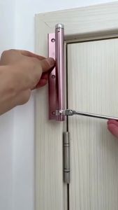 Penutup Pintu Otomatis Stainless Steel AutomaticDoor Closer Besi penutup pintu otomatis engsel koboi