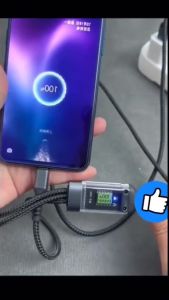 Cáp Sạc Nhanh 100W 6A 3 Trong 1 USB Type C Cho iPhone X Xiaomi OnePlus Realme Poco - Bộ Sạc Điện Thoại Di Động Micro USB Lightning