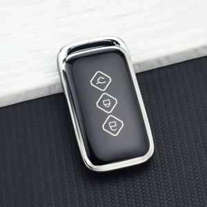3 Buttons Tpu Flip Car Key Case Cover Shell for Chevrolet Aveo Trax Groove Captiva 2024 Wuling Remote Key Keychain Accessories