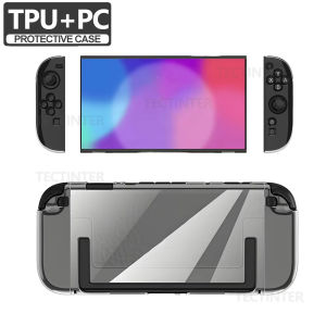 PC +TPU Soft Split Protective Case for Nintendo Switch 2 Joystick Controller Clear Cover Skin Protector for Switch 2 Accessories