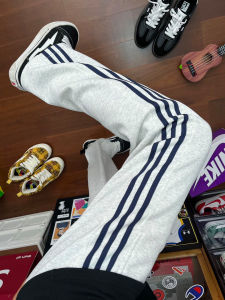 Quần Thể Thao Nam Ba Sọc American Hiphop Quần Ống Rộng Quần Dài Thường Ngày Mùa Hè 2025 Quần Ống Đứng Quần Ống Rộng