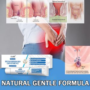 Original Authentic HEMORRHOIDS Treatment Hemoroids Cream Ointment Health Pain Relief Natural Herbs Herbal Extracts Gentle Care Hemmoroid