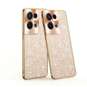 Plating Bumper Glitter Case for Honor Magic V2 VS2 Casing Shining Cover Girls Mobilephone Protector
