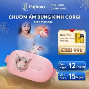 Máy massage chườm bụng kinh FAN HOME - 3 cấp độ nhiệt 3 cấp massage - Giúp giảm đau khi đến kì - Pin 2500 maH độ ồn thấp