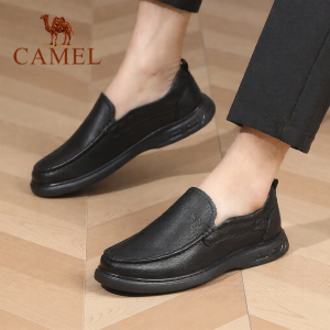 CAMEL | Giày Da Thật Nam Dễ Mang Phong Cách Công Sở