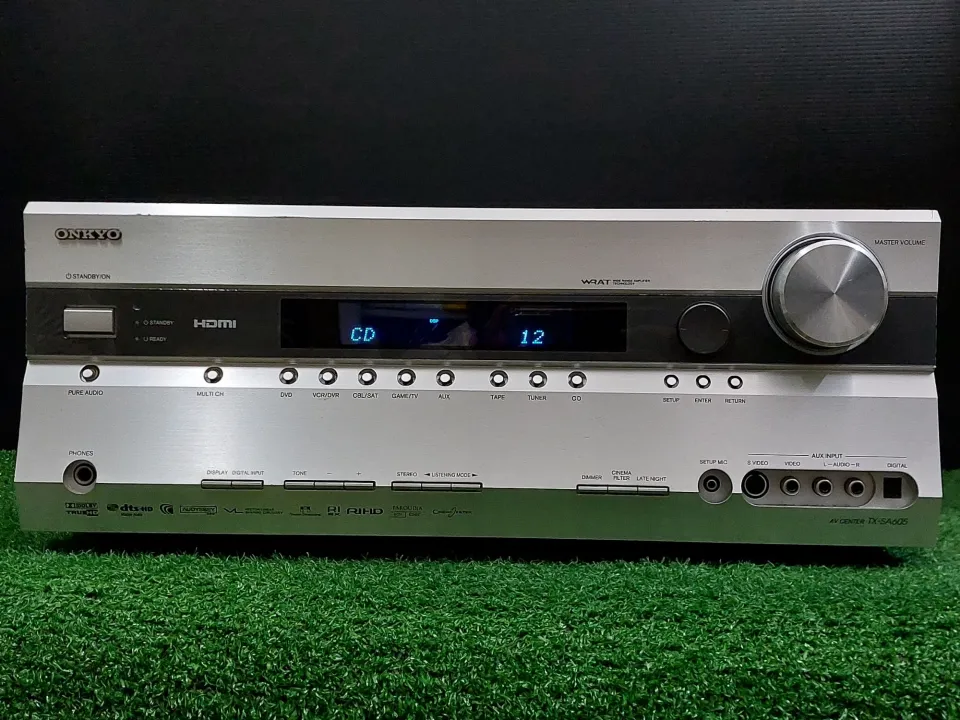 ONKYO AVセンター 185W×7ch TX-SA605(S) シルバー ONKYO AVセンター 185W×7ch TX-SA605(S) シルバー 中古ONKYO AV
