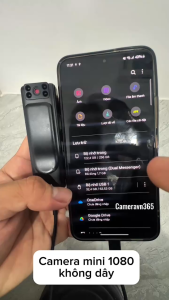 ( M10 nâng cấp) Camera siêu nhỏ giám sát trong nhà Camera mini Full HD góc rộng 180 độ sắc nét ( Video + Ghi Âm ) 2 in1