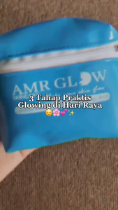 AMR GLOW - 10 PAKET - Paket AMR Glow Skincare All Skin x10 Paket 3in1 Dengan 1pot Cream Extra isi Netto 20gr