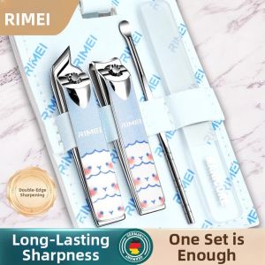 RIMEI | Anti-splashing Nail Clippers Stainless Steel