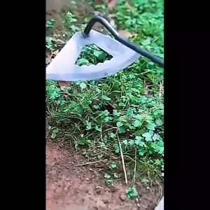 Suomi Hollow Hoe Durable Weeding Rake Handheld Hoeing Garden Pine Soil Farm Tool Weeding Tools