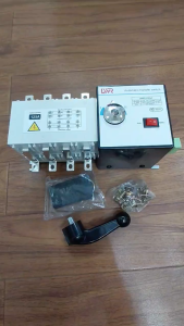 ATS 3 pha 125A Chuyển Nguồn Tự Động 4P 125A LWR 380V Chuyển Điện Lưới Máy Phát Solar bộ chuyển nguồn ats 3 pha 125A LWR