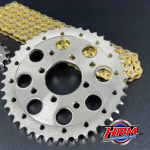 GEAR SET GIR SET RACING SATRIA 2 TAK SATRIA 120R SATRIA HIU LUMBA 43T SILVER GOLD