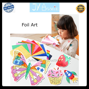 Craft Kits Art Craft Sticker Foil Art Craft DIY Art Craft Kid Activity Gift Box Birthday Doorgift Mainan Art Mainan Craft Mainan Kanak Kanak