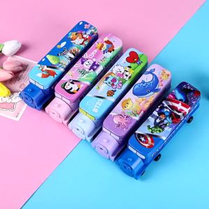 Tempat pensil simple unik lucu pencil case aesthetic premium import wadah pensil anak sekolah Tempat pensil kereta pencil case Frozen tempat pensil anak lucu