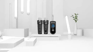 Wireless Microphone Converter Rechargeable XLR Transmitter and Receiver Microphones Wired To Wireless System for Audio Mixer Dynamic Mic Electric Guitar Bass
