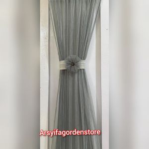 Gorden Kupu Kupu full set stik/Gorden Kumplit Besi stik/Tirai jendela Minimalis