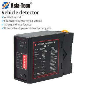 Automatic Gate Opener Loop Vehicle Detector Barrier Gate Traffic Inductive Single Channel Compatible With Northtech Parking Lot
