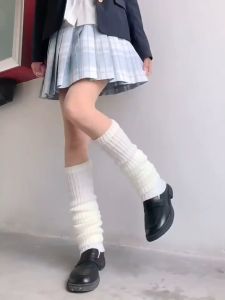 Japanese Style JK Uniform Over Knee Leg Warmers: A Perfect Spring & Summer Accessory