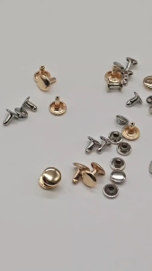 button rock for id lace lanyard making silver/1000sets button lock rematse