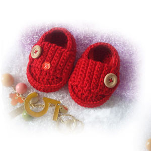 Baby crib shoes Newborn Shoes100% hand crochet shoes 100% cotton soft and comfortable