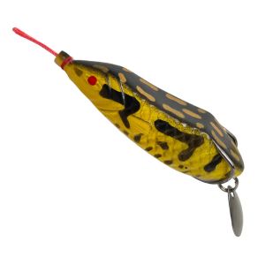 Floating Frog Lure Silicone Topwater Ray Frog Artificial Bait Double Carbon Steel Hooks For Snakehead Bass Pike Walleye Sunfis