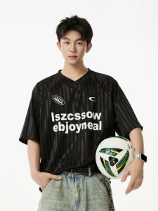 WUKONGYOUHUO | Cooling Ice Silk Quick-drying Sporty V-Neck Mens T-Shirt