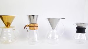Ueinsang Saringan Kopi Stainless Steel Filter V60 Double Layer Small - F-401T