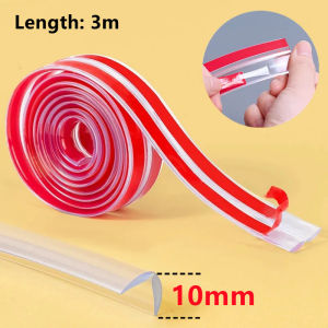 3Meters Table Edge Guard Furniture Corner Protector Strip Self Adhesive Transparent Kids Collision Proof Soft Bumper Baby Safety