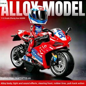 CHUNCAN | Alloy Sound and Light Pullback Model Car Toy