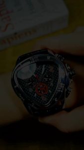 JARAGAR | Jaragar Fashion Automatic Watch for Men Multifunctional Small Dial Leather Strap Sports Mechanical Watches Luxury Wristwatches