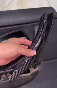 Black E90 E92 Inside Door Handle Cover Panel Trim For BMW 3 Series E90 E91 316 318 320 325 328i 2005-2012
