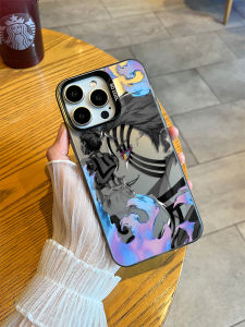 Creative Ghost Slayer Anime Phone Case for Apple 16/15 14 pro Max 13 Mini 12 XS Max XR 8 plus Silicone Protective Cover for Men