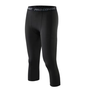 Quần Bó Sát Chạy Bộ Nam Có Túi Quần Tập Gym Quần Thể Thao Bóng Rổ Quần Tập Luyện Quần Polyester Trơn